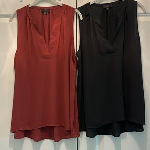 JCrew 365 VNeck sleeveless shell